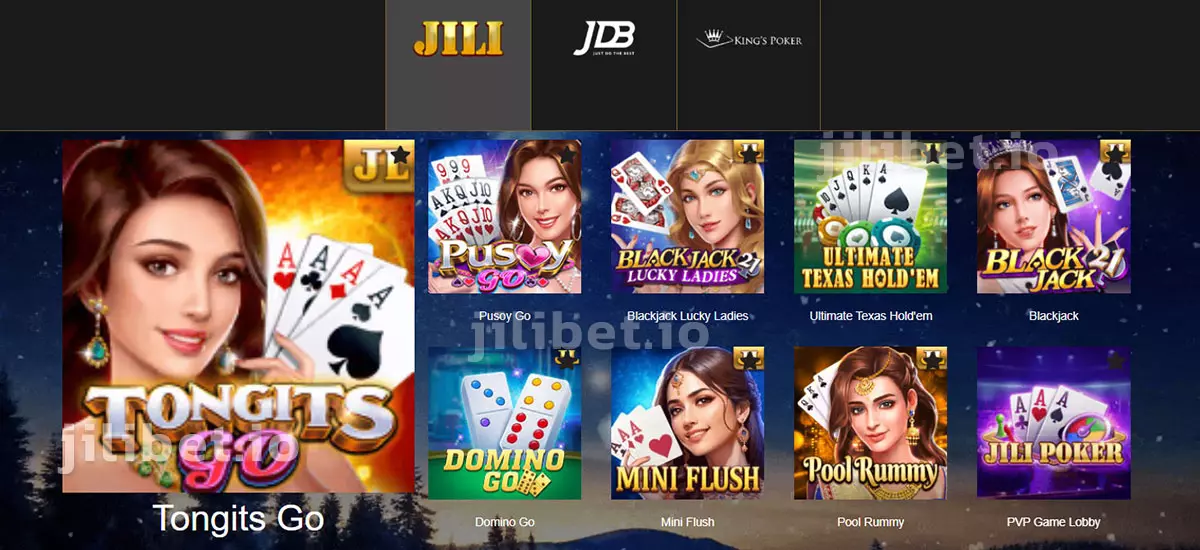 জনপ্রিয় JILIBET পোকার গেমস গেমসমূহ