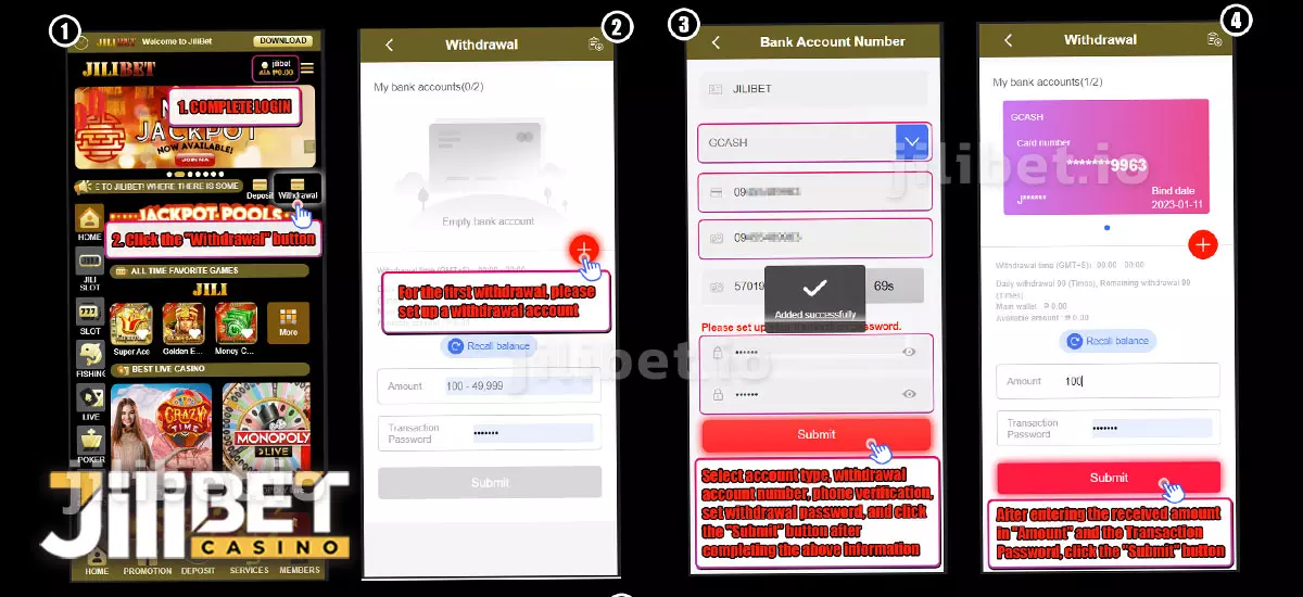 ধাপে ধাপে উত্তোলন প্রক্রিয়া | সহজ ও পরিষ্কার