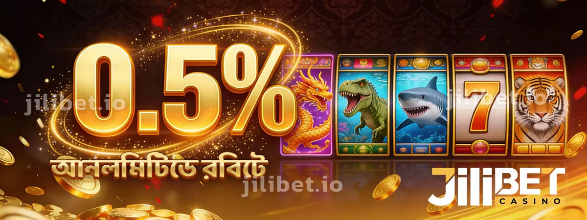 সব গেমে 0.5% আনলিমিটেড রিবেট